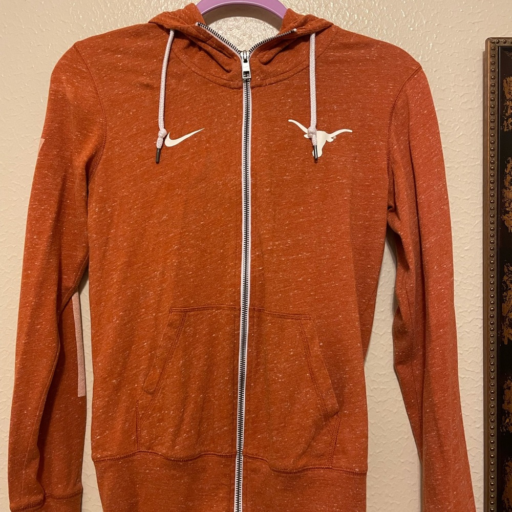 Small Nike Texas Longhorns Hoodie in Burnt Orange